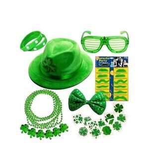 JOYIN 35 Pcs St. Patrick's Day Accessory Saint Patricks Party Favors with St...